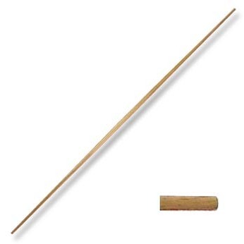 Black Polypropylene Full Contact Bo Staff (6FT)
