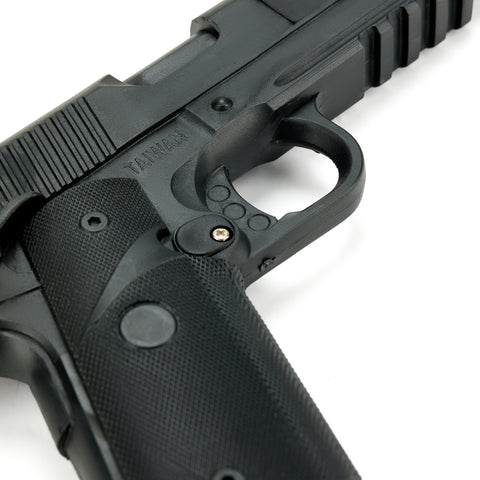 Realistic TP Rubber Hand Gun W/ Removable Magazine