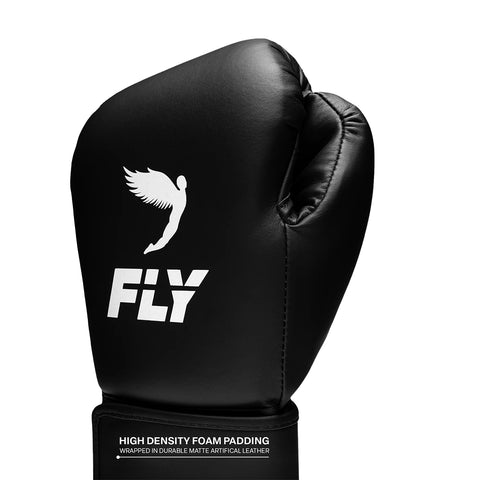 FLY Boxing Superloop Team Sparring Gloves - Black