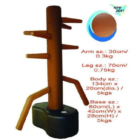 Free Standing PP Wing Chun Dummy - PRE ORDER