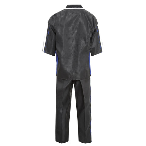 Elite Freestyle V-Neck Team Uniform - Black/Blue