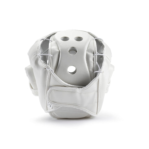 Kudo Adults White Padded Headguard: Full Mask - NEW