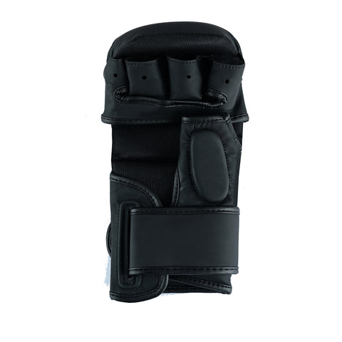 PMA Twin Tigers MMA Sparring Gloves & Shin Pads Set - Black
