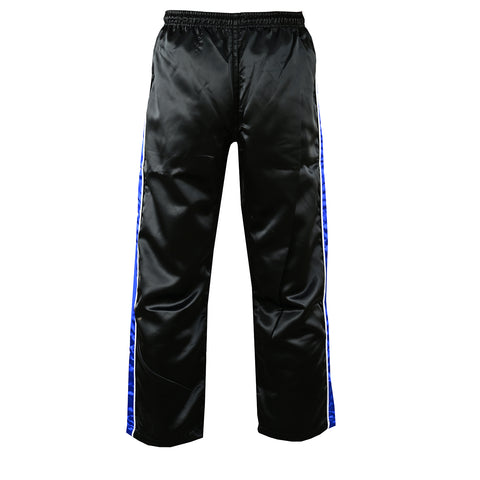 Full Contact Competition Striped Trousers - Black/Blue - NEW