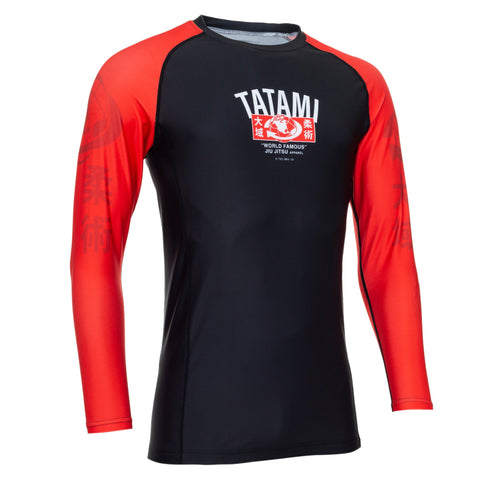 Tatami Mens No Gi World Famous Long Sleeve Rash Guard