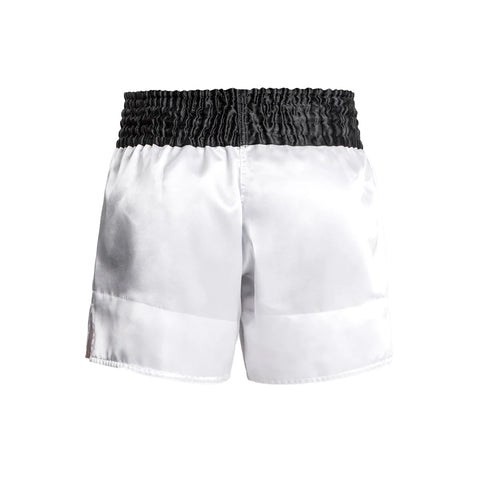 Venum Classic Muay Thai Shorts - Black/White/Gold