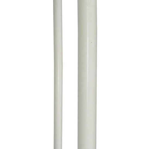 Bo Staff White Waxed Tapered Both End - 60"