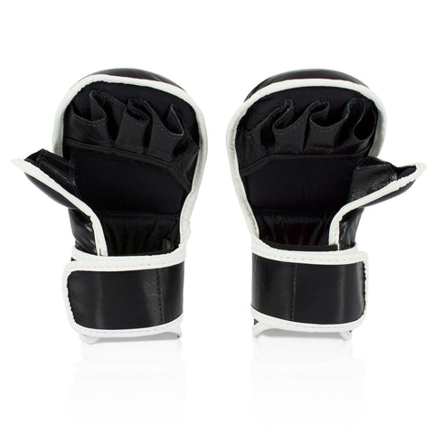 Fairtex FGV15 MMA Leather 7oz Sparring Gloves - Black