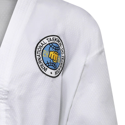 Elite Ultra Light ITF Taekwondo Black Belt Fighter suit