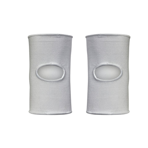 Deluxe Padded MMA Knee Pads - White