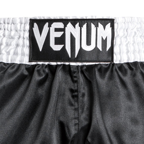 Venum Classic Muay Thai Shorts - White/Black