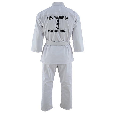 Official Adults Choi Kwang Do All White Students Uniform