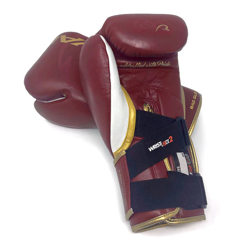 Rival RFX -Guerrero-V Leather Bag Gloves - SF-H - Burgundy/Gold