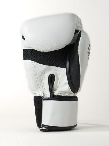 Sandee Leather Cool Tech Muay Thai Boxing Gloves - White
