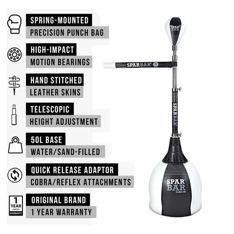 SPARBAR® PRO 7.0 - CLASSIC EDITION - White/Black