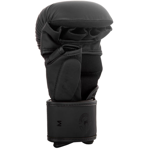 Venum MMA Challenger 7oz Sparring Gloves - Black/Black