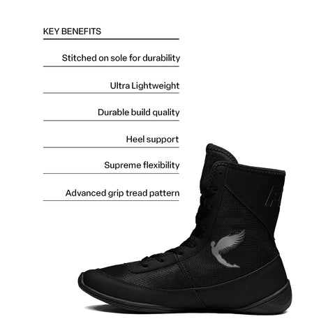 Fly Boxing Tempest Boots - Black