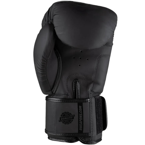 8 Weapons 2:0 Unlimited Muay Thai Boxing Gloves - Black/Black