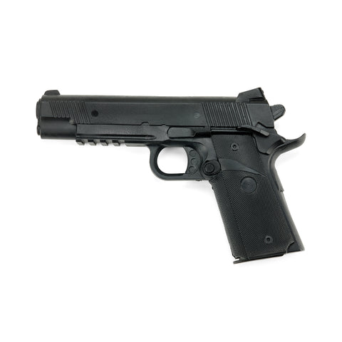 Realistic TP Rubber Hand Gun  W/ Removable Magazine