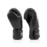 Fairtex BGV1C Black Universal Microfibre Boxing Gloves