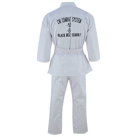 Official Kids Chi Combat White Students Uniform