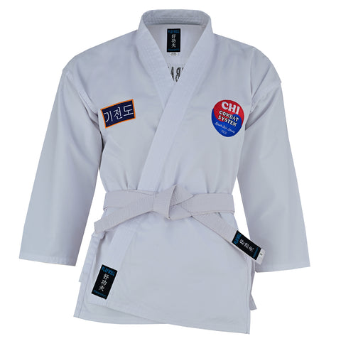 Official Adults Chi Combat White Students Uniform