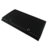 Standard Cloth Fabric Foldable Wall Mounted Belt Display - Black