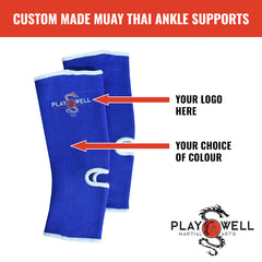 Custom Made Martial Arts Ankle Supports  - Your Logo