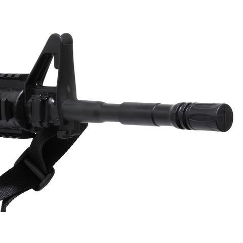 Realistic TP Rubber M4 Rifle Training Gun : Black ( E400 ) 35" -