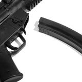 Realistic TP Rubber Sub Machine Training Gun : Black ( E432) 27"