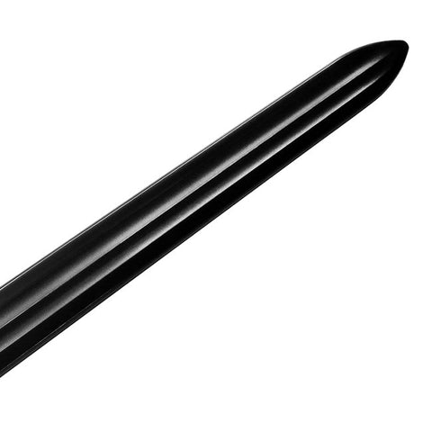Black Polypropylene European Medieval Sword