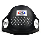 Fairtex BPV1 Leather Standard Belly Pad - All Black