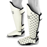 Fairtex SP5 Muay Thai Shin Pads - White