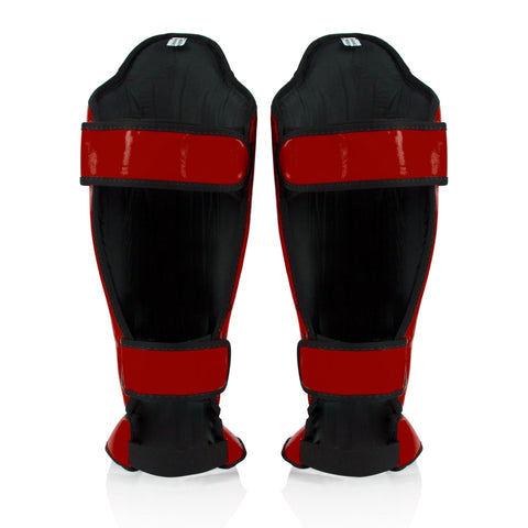 Fairtex SP5 Muay Thai Shin Pads - Red