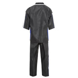 Elite Freestyle V-Neck Team Uniform - Black/Blue