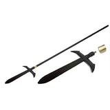 Black Polypropylene Full Contact Japanese Cross Head Only - PRE