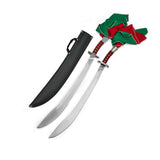 Aluminium Twin Double Broadsword - ( D477 ) - SPECIAL OFFER