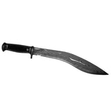 Black Polypropylene Ghurka Kukri Knife TT- NEW