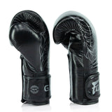 Fairtex BGVG3 X Glory Leather Black Boxing Gloves  - NEW