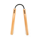 NR-036: Nunchaku Octangonal with Cord: Red Oak