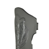Pro MMA Stand Up Muay Thai Twin Tiger Shin Instep Guards - Grey