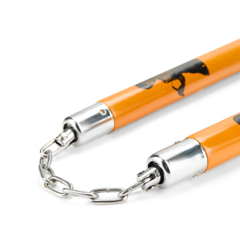 Yellow Bruce Lee Nunchaku Wooden  NR-038