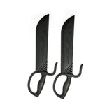 Black Polypropylene Dragon Wing Chun Knives