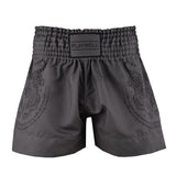 Twin Tigers Muay Thai Boxing Gloves, Shin Pads & Shorts - Grey