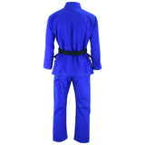 Playwell Adults Mens Pro Elite BJJ Jiu Jitsu Gi - Blue