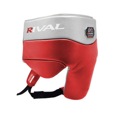 Rival NFL100 Professional Boxing Groin Guard  - Red/Silver