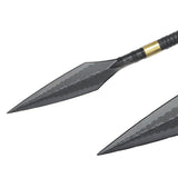 Black Polypropylene Full Contact Long Pole Spear Stick - S009