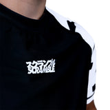 Scramble Baka Kids Short Sleeve Rash Guard - Black