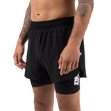 Scramble Combo Hybrid Grappling Fight Shorts - Black