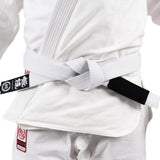 Scramble Kihon BJJ Jiu Jitsu Gi Belt - White